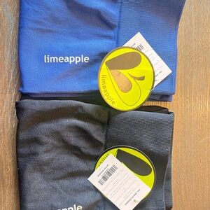 Limeapple Navy and Charcoal Leggings